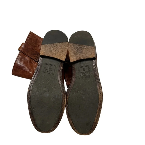 Frye  Anna SHORTIE leather boots - Picture 3 of 4